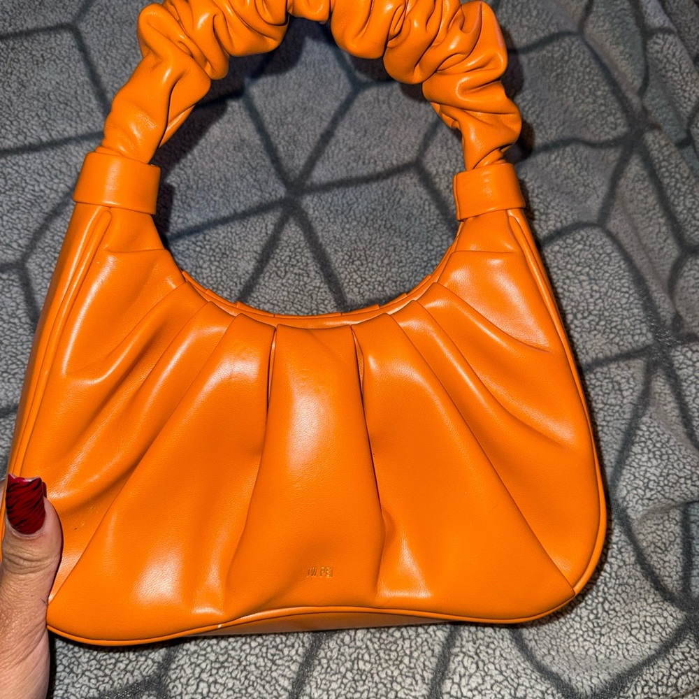 JW PEI Gabbi Ruched Hobo Handbag - Orange